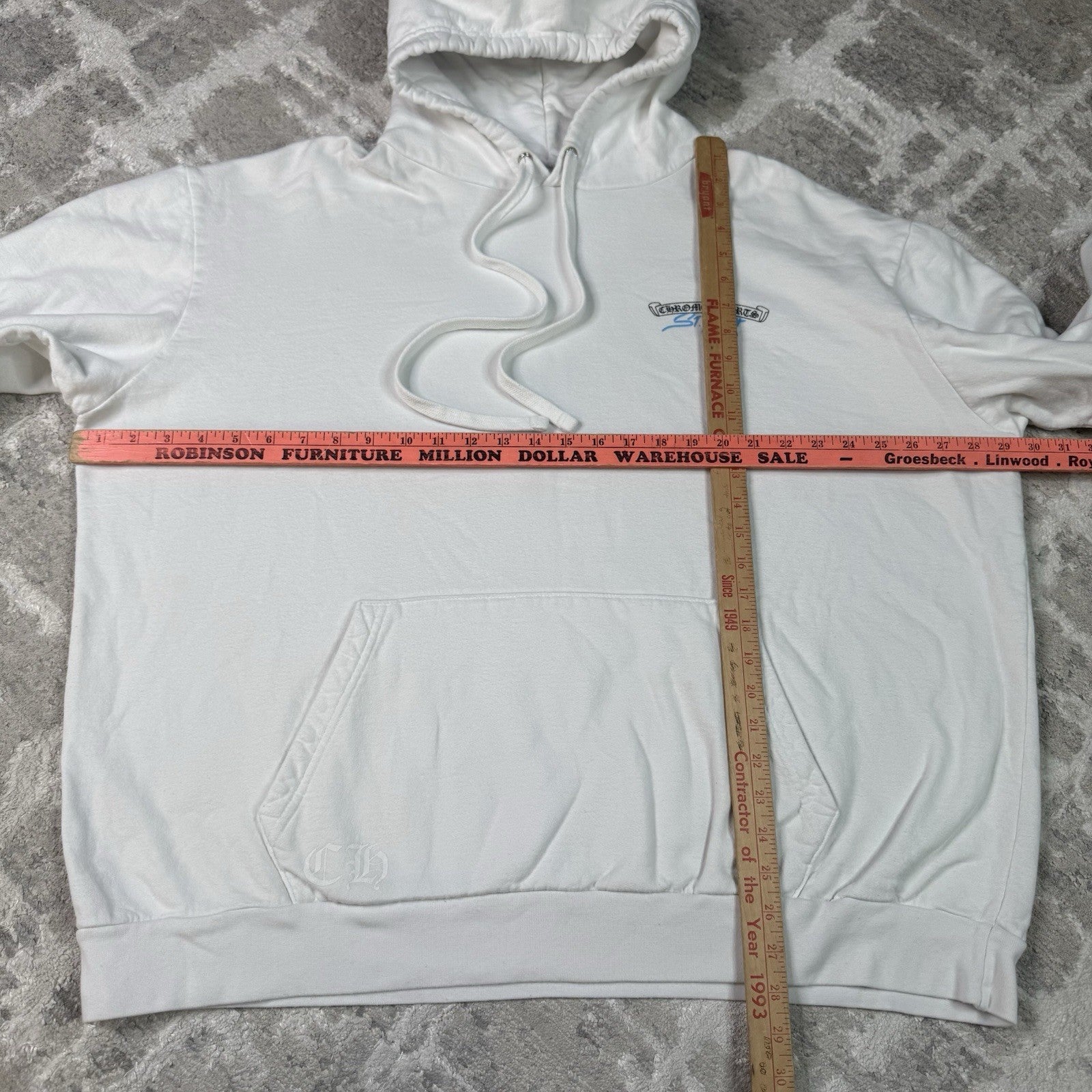 Chrome Hearts St Barths Horseshoe Pullover Hoodie 