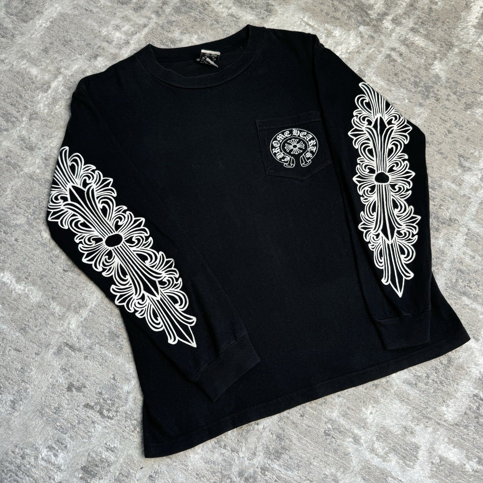 Chrome Hearts New York Exclusive Long Sleeve Pocket Tee Shirt 