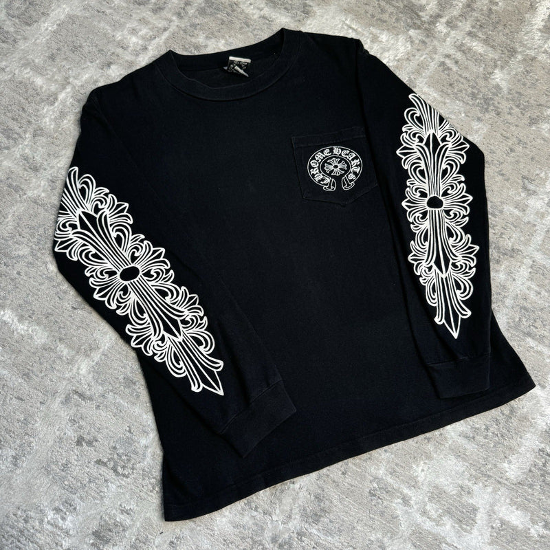 Chrome Hearts New York Exclusive Long Sleeve Pocket Tee Shirt 