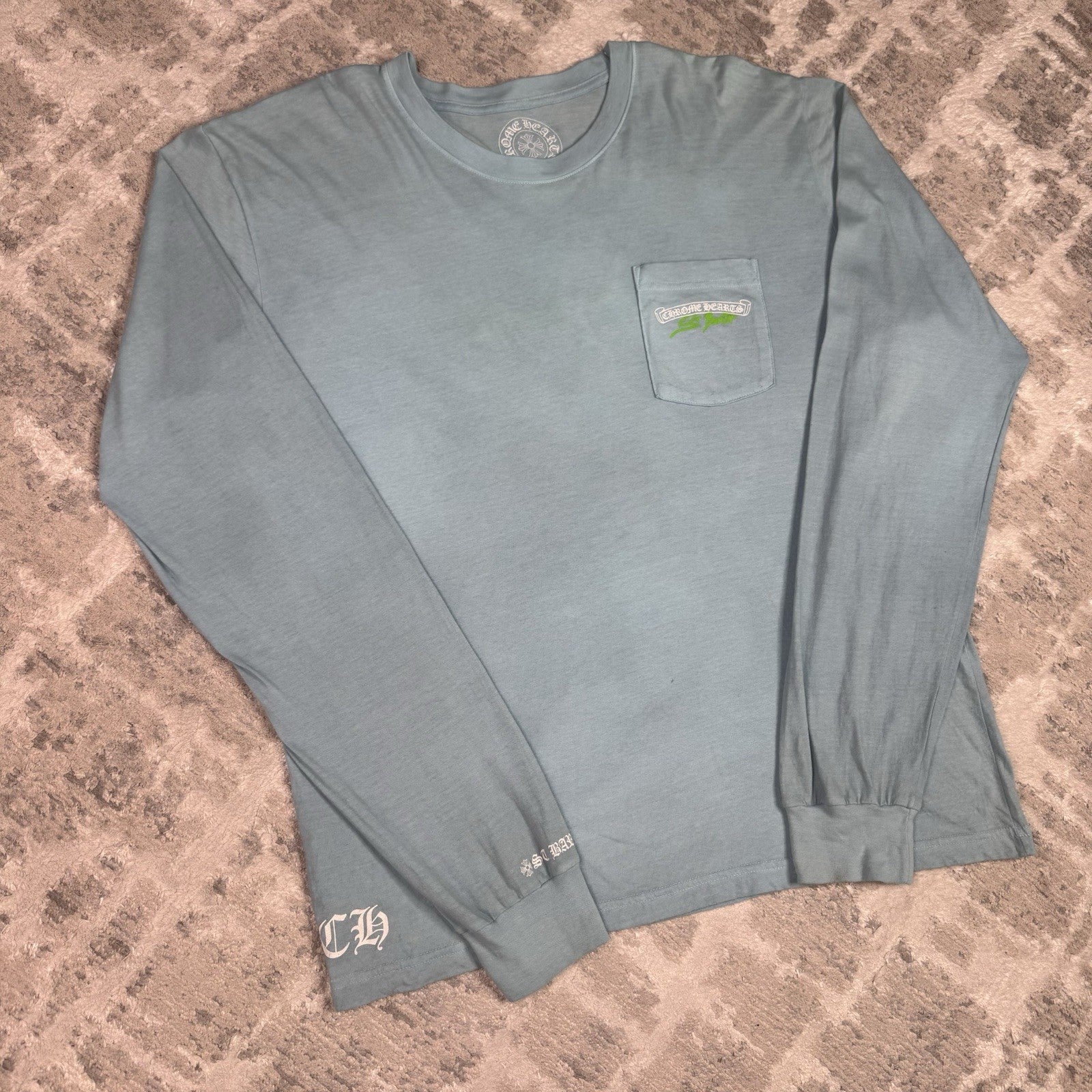 Chrome Hearts St Barths Dyed Long Sleeve Shirt 
