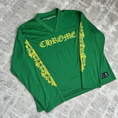 Chrome Hearts Mesh CH Long Sleeve Jersey 