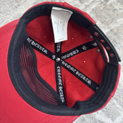 Chrome Heart Rolling Stones leather patch hat