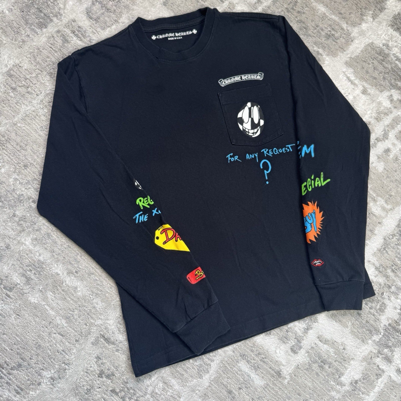 Chrome Hearts Matty Boy Link Long Sleeve Tee Shirt 