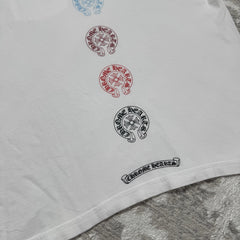 Chrome Hearts Horseshoe Multi-color Short Sleeve Tee Shirt 