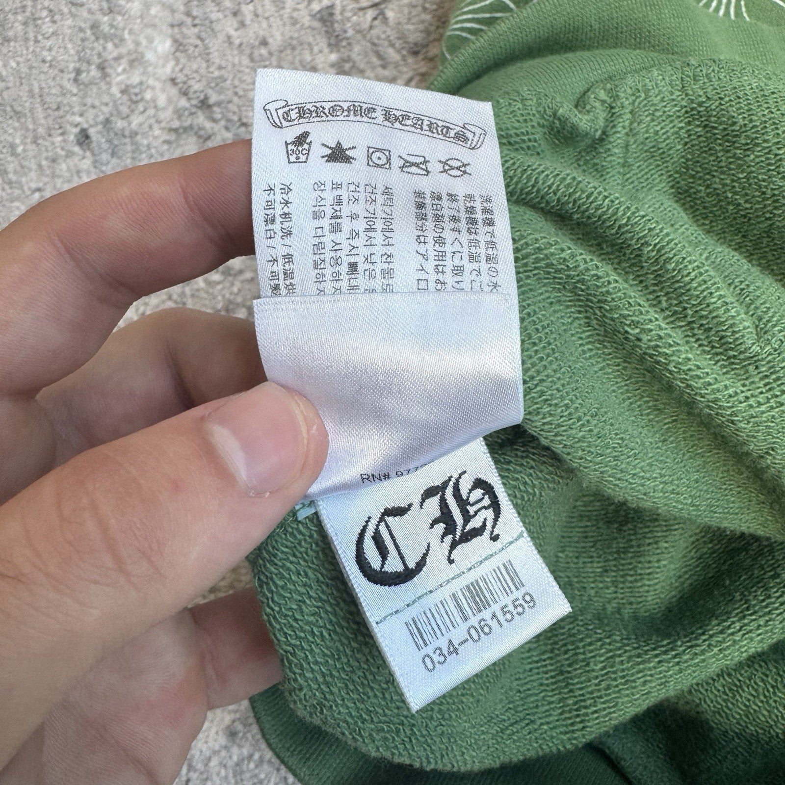 Chrome Hearts Plus Cross Monogram Zip Up Hoodie 