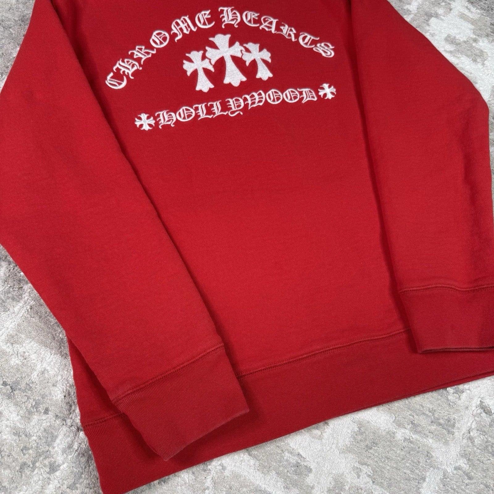 Chrome Hearts Sailin King Taco Quarter Zip Pullover Sweatshirt 