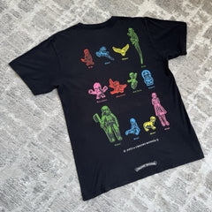 Chrome Hearts Foti Multi Logo Short Sleeve Tee Shirt 