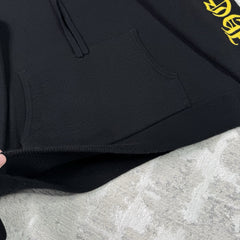 Chrome Hearts Cashmere Embroidered Sleeve Logo Pullover Hoodie 