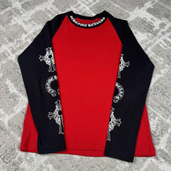 Chrome Hearts Baseball Raglan Long Sleeve Tee Shirt 
