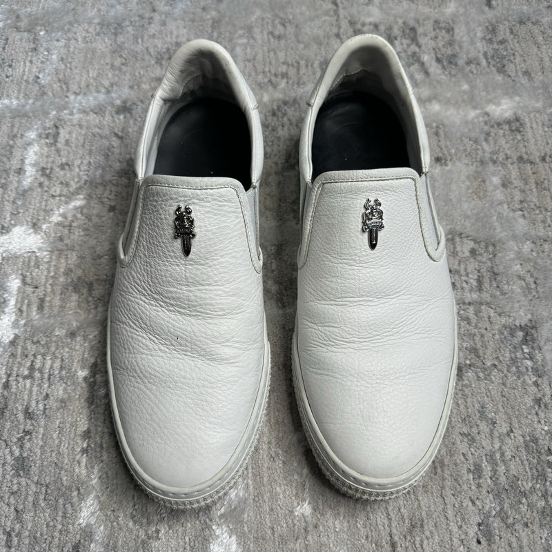 Chrome Hearts Vans Dagger Slip Ons 