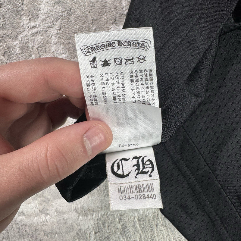 Chrome Hearts Mesh Stadium Floral Long Sleeve Jersey 