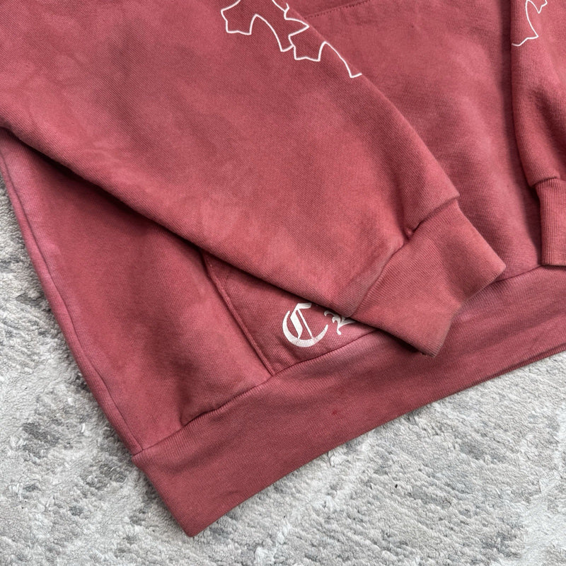 Chrome Hearts CLB Cutout Cross Pullover Hoodie