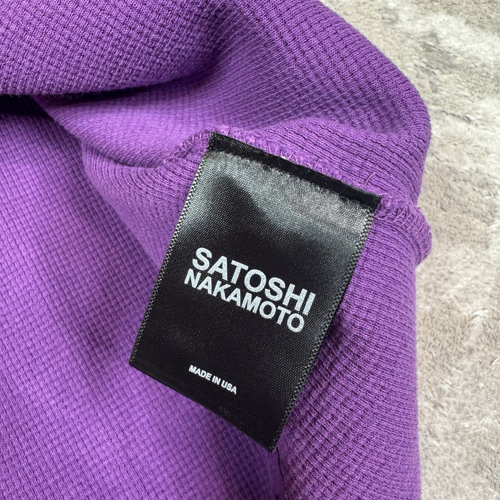 Satoshi Nakamoto Lost Boys Thermal Long Sleeve Shirt 