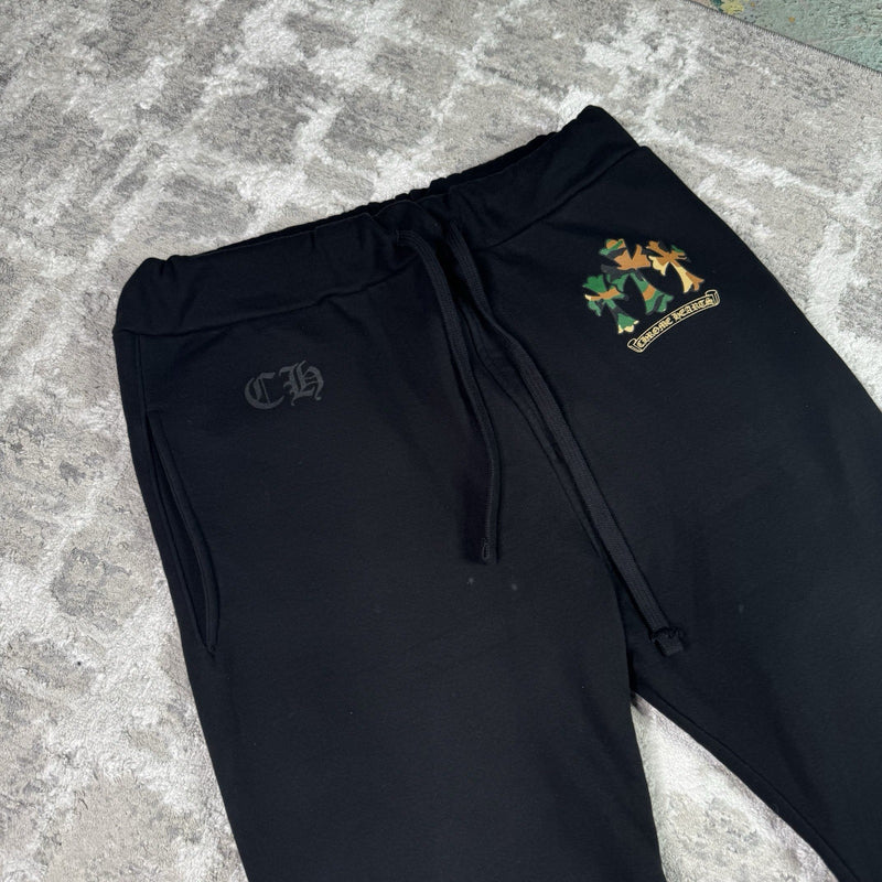 Chrome Hearts Cemetery Triple Cross Camo Sweatpants 