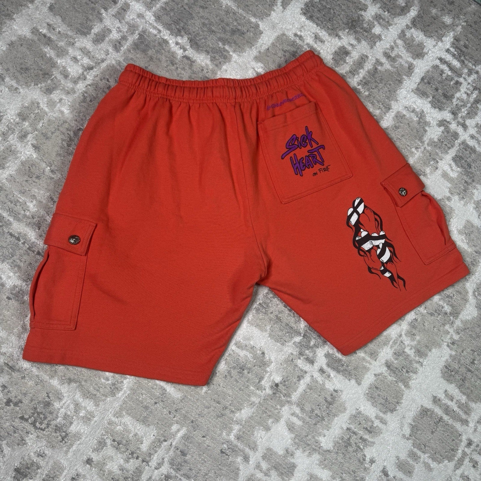 Chrome Hearts Matty Boy Sadistic Lipstick Sweatshort