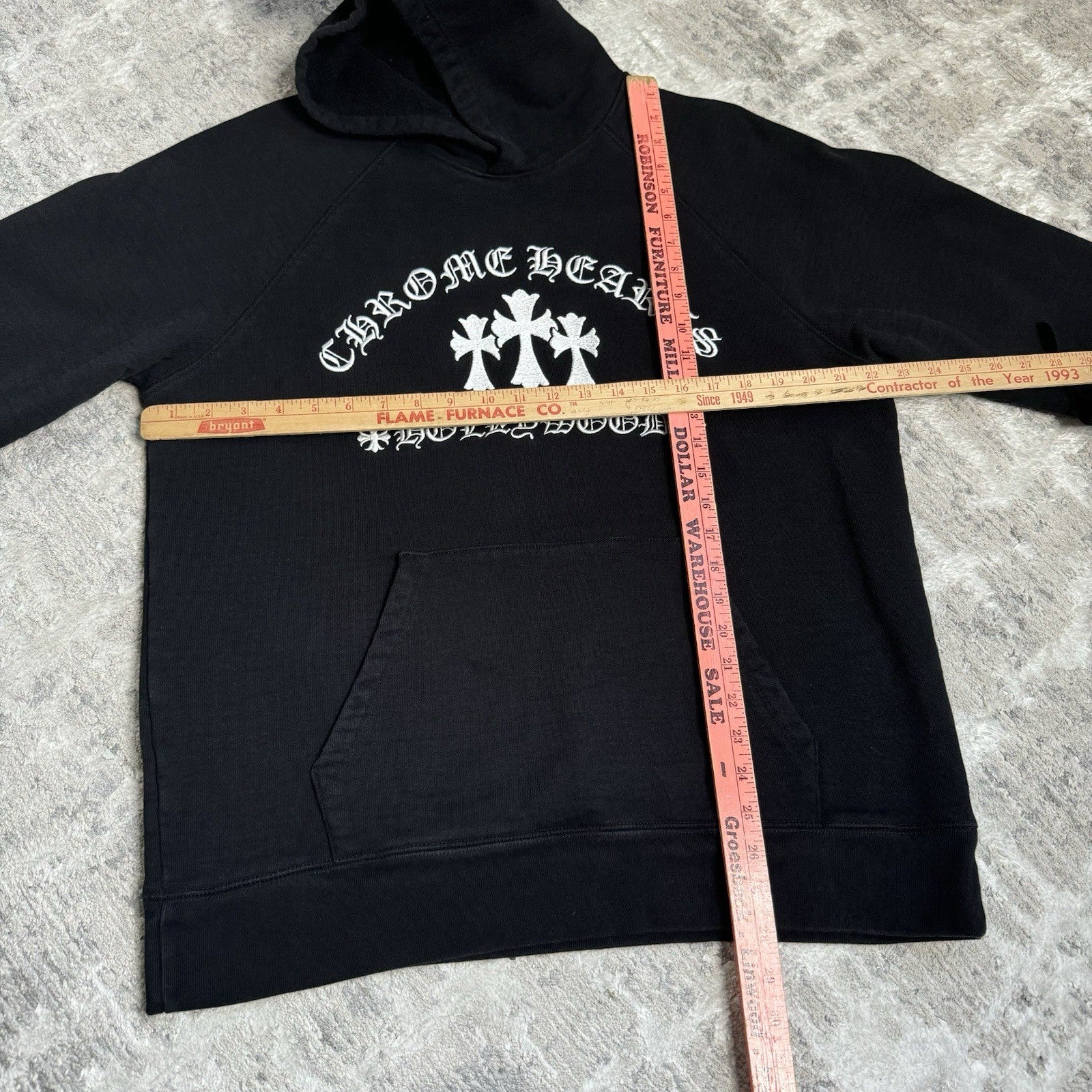 Chrome Hearts King Taco Triple Cross Embroidered Hoodie 