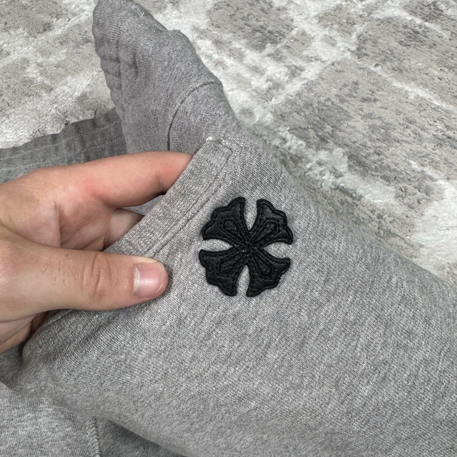 Chrome Hearts Y Not Patch Dagger Sweatshorts