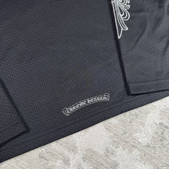 Chrome Hearts Mesh Stadium Floral Long Sleeve Jersey 