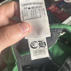 Chrome Hearts Leather Cross Patch Baseball Hat 