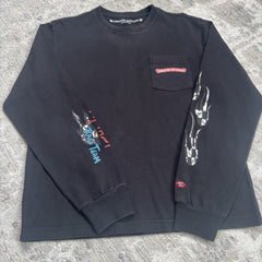 Chrome Hearts Matty Boy Stay Fast Long Sleeve Tee Shirt 