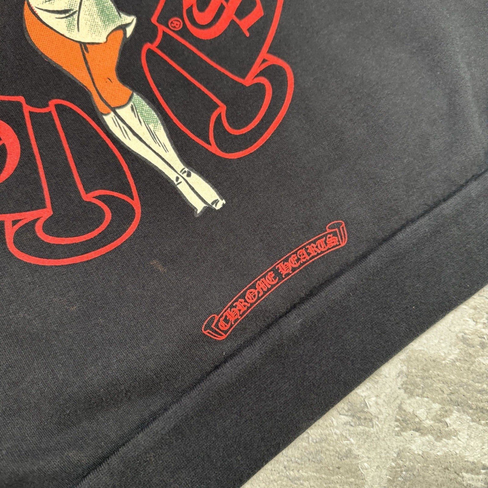 Chrome Hearts Deadly Doll Horseshoe Pullover Hoodie 