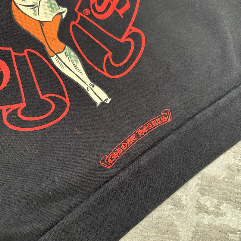 Chrome Hearts Deadly Doll Horseshoe Pullover Hoodie 