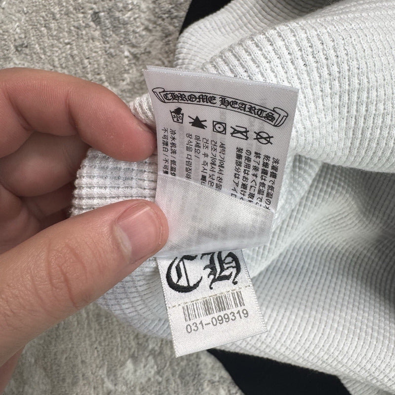 Chrome Hearts Matty Boy Thermal Zip Up Hoodie