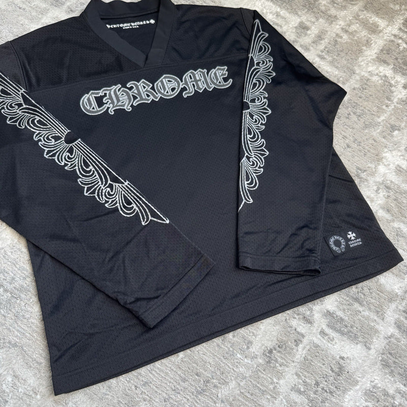 Chrome Hearts Mesh CH Long Sleeve Jersey 