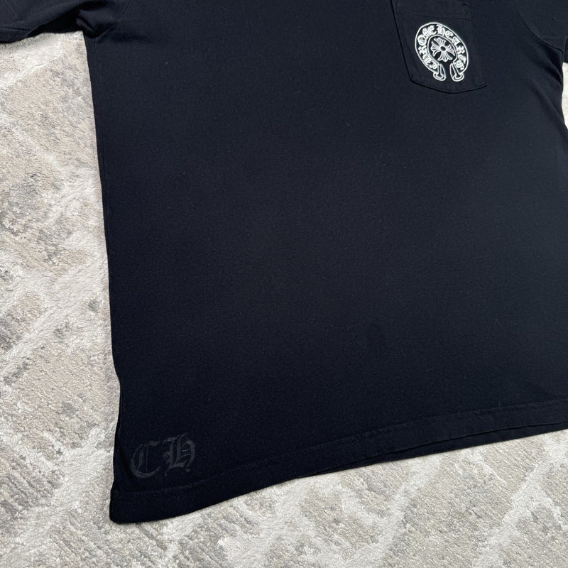 Chrome Hearts Horseshoe Short Sleeve Tee Shirt 