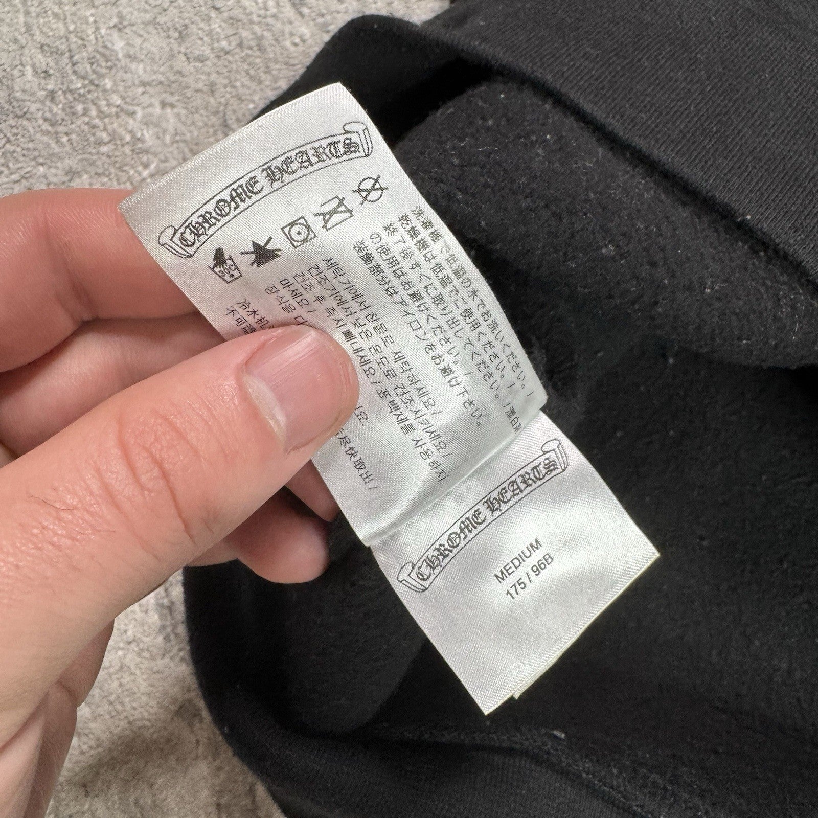 Chrome Hearts Cemetery Multi-color Cross Pullover Hoodie 