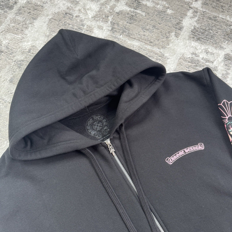 Chrome Hearts Deadly Doll Zip Up Hoodie 