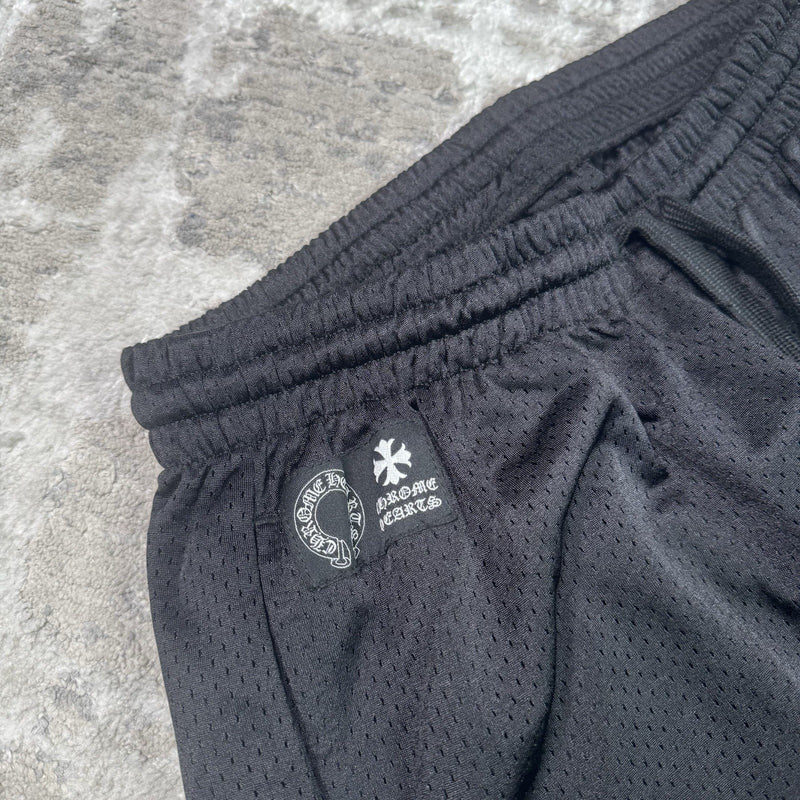 Chrome Hearts Mesh CH Floral Stadium Sweatpants 