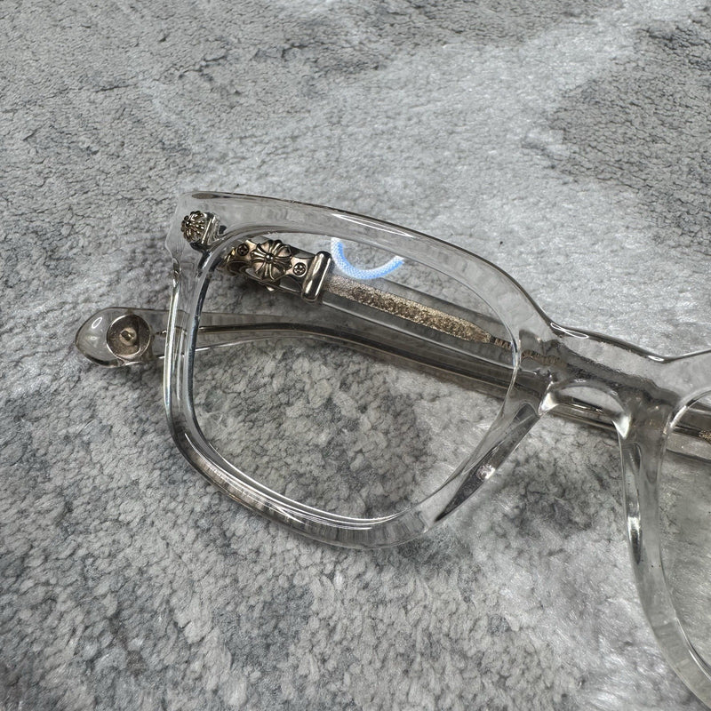 Chrome Hearts Cox Ucker Clear Frame Glasses