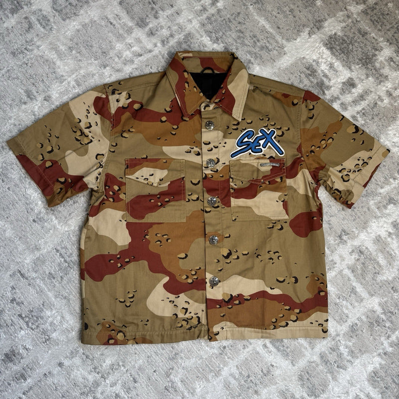 Chrome Hearts Matty Boy Sex Records Button Up Shirt 