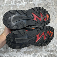 Louis Vuitton TATIC Trainer Sneaker ‘black Red’ Sz- 7.5LV/8.5M