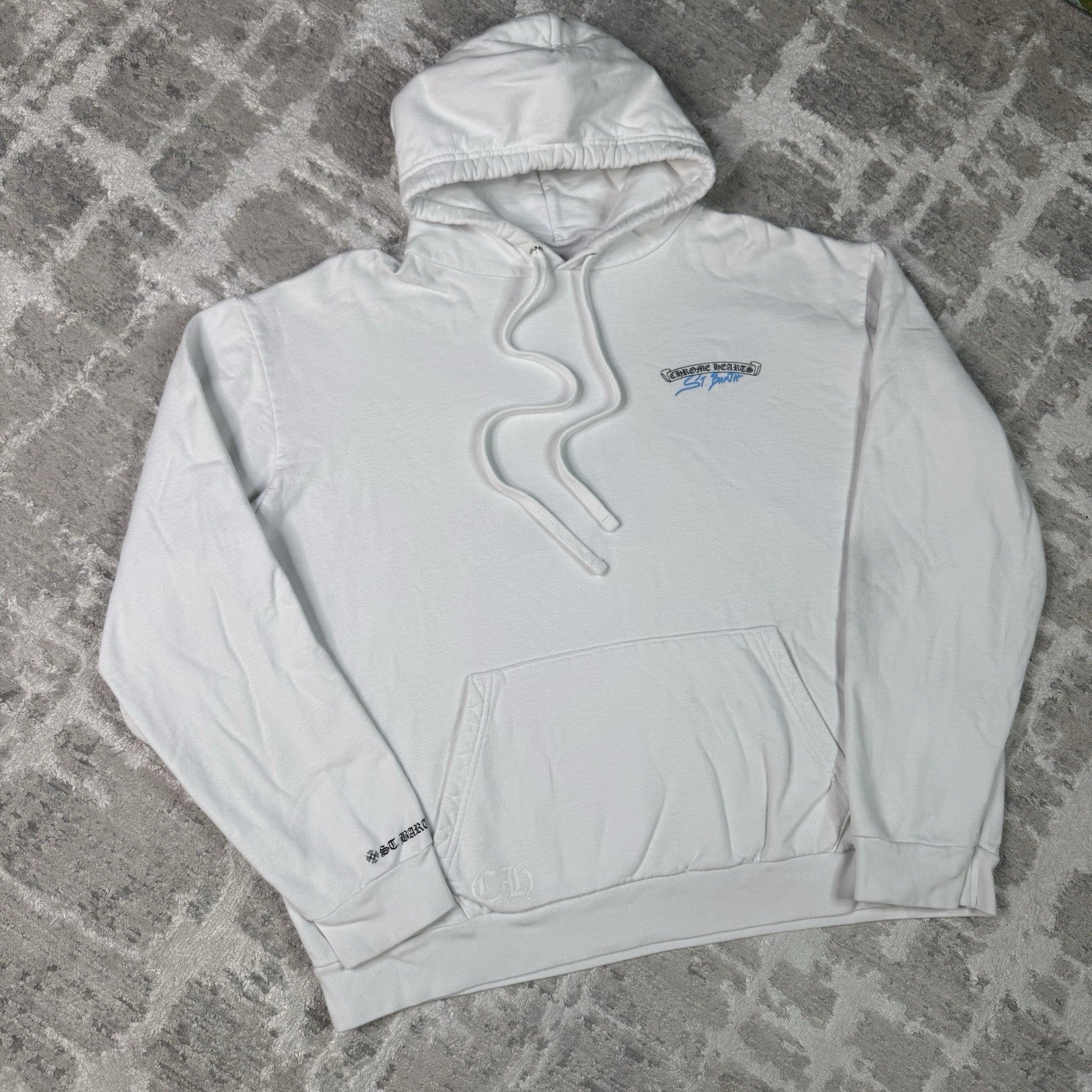 Chrome Hearts St Barths Horseshoe Pullover Hoodie 