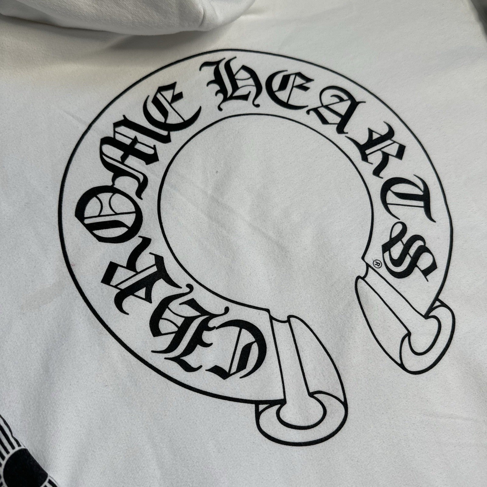 Chrome Hearts Floral Horseshoe Pullover Hoodie 