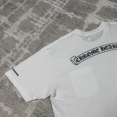 Chrome Hearts Scroll Logo Pocket Tee Shirt 