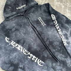 Chrome Hearts Tie Dye Horseshoe Pullover Hoodie 