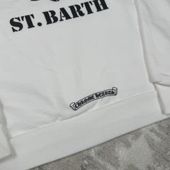 Chrome Hearts St Barth Exclusive Cross Pullover Hoodie 