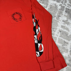 Chrome Hearts Matty Boy Chomper Long Sleeve Tee Shirt 