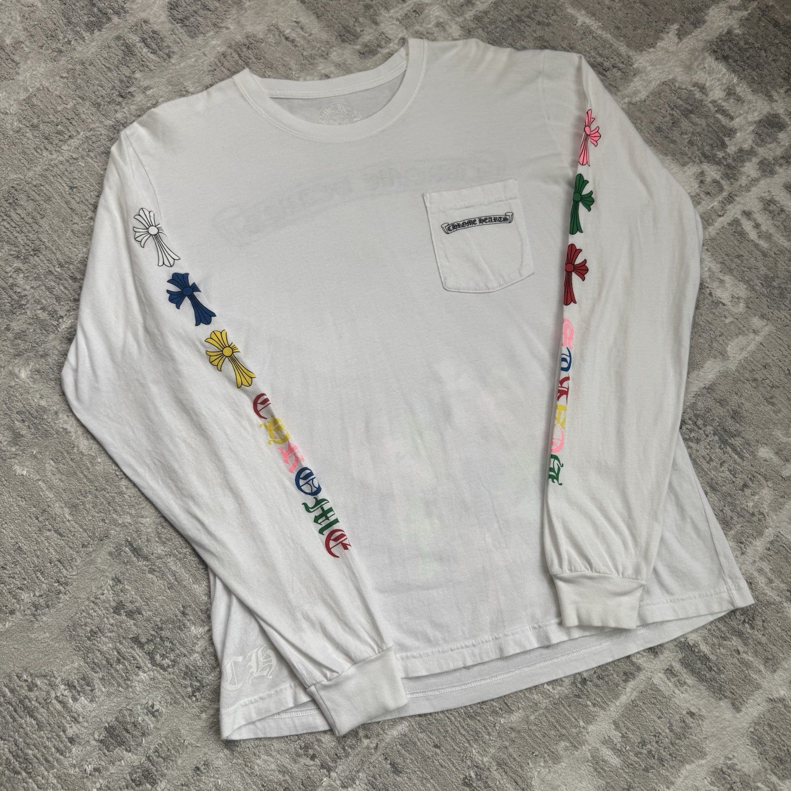 Chrome Hearts Cemetery Multi-color Long Sleeve Shirt 