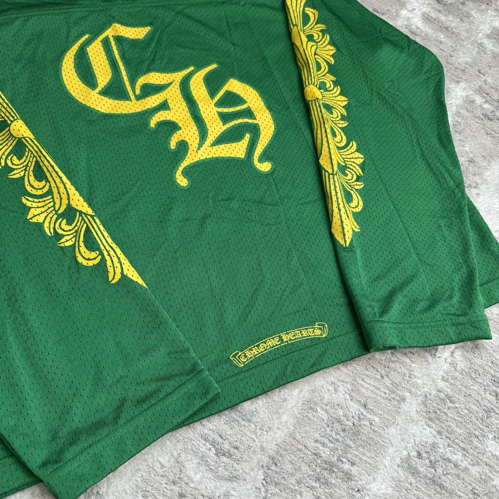 Chrome Hearts Mesh CH Long Sleeve Jersey 