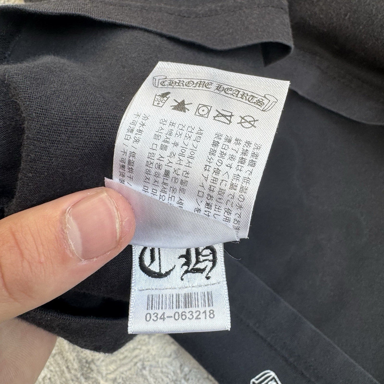 Chrome Hearts Foti Multi Logo Short Sleeve Tee Shirt 