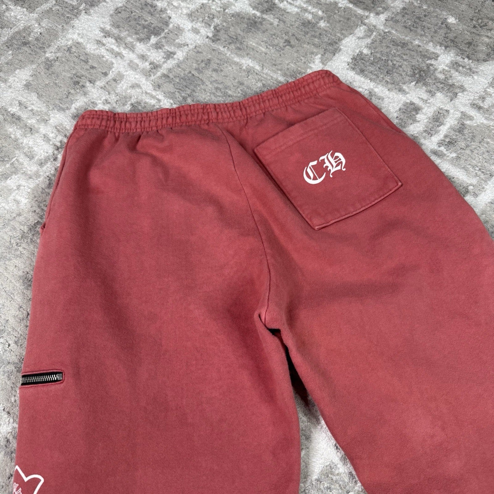 Chrome Hearts Drake CLB Cross Dagger Sweatpants 