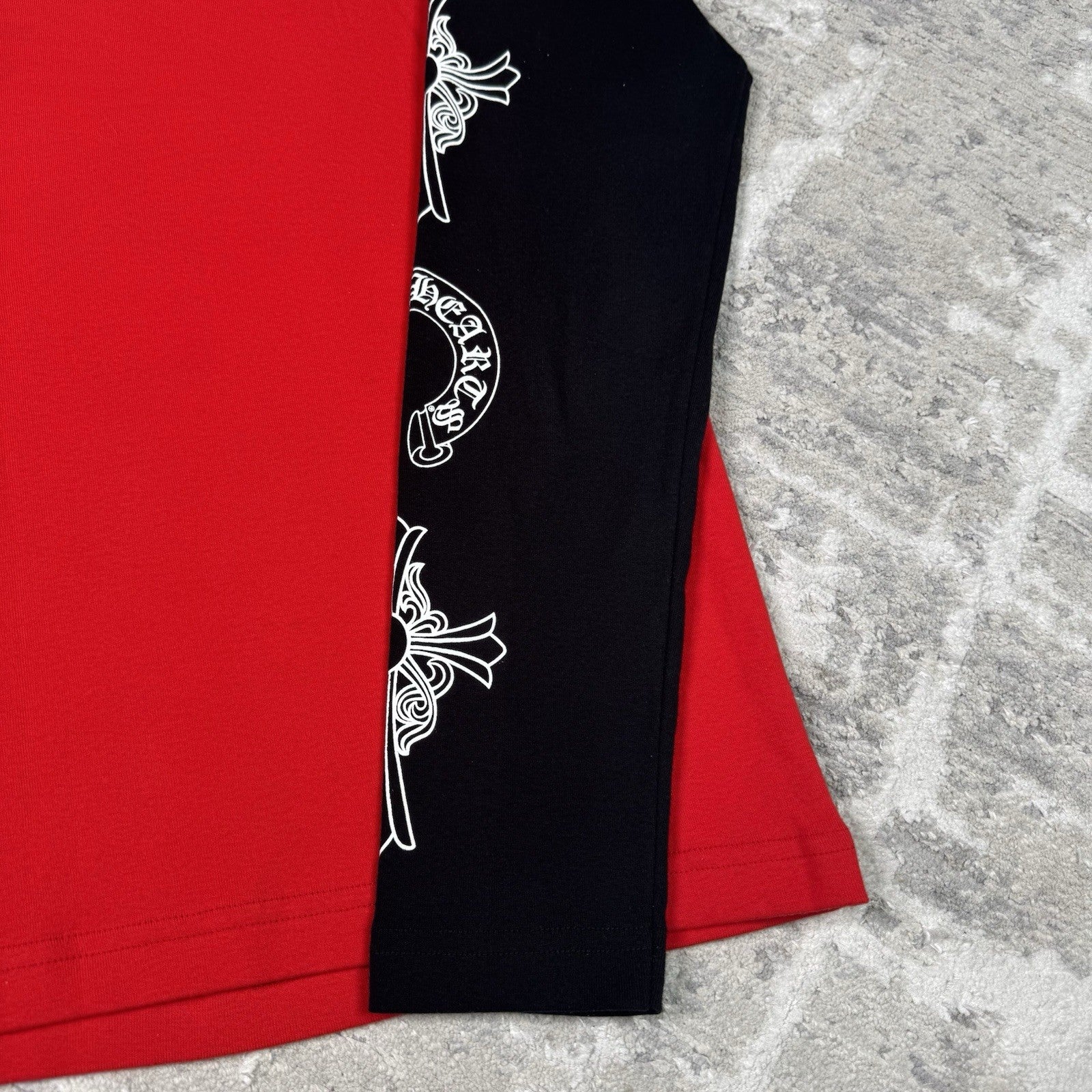 Chrome Hearts Baseball Raglan Long Sleeve Tee Shirt 