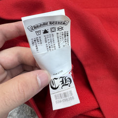 Chrome Hearts King Taco Triple Cross Embroidered Quarter Zip Pullover 