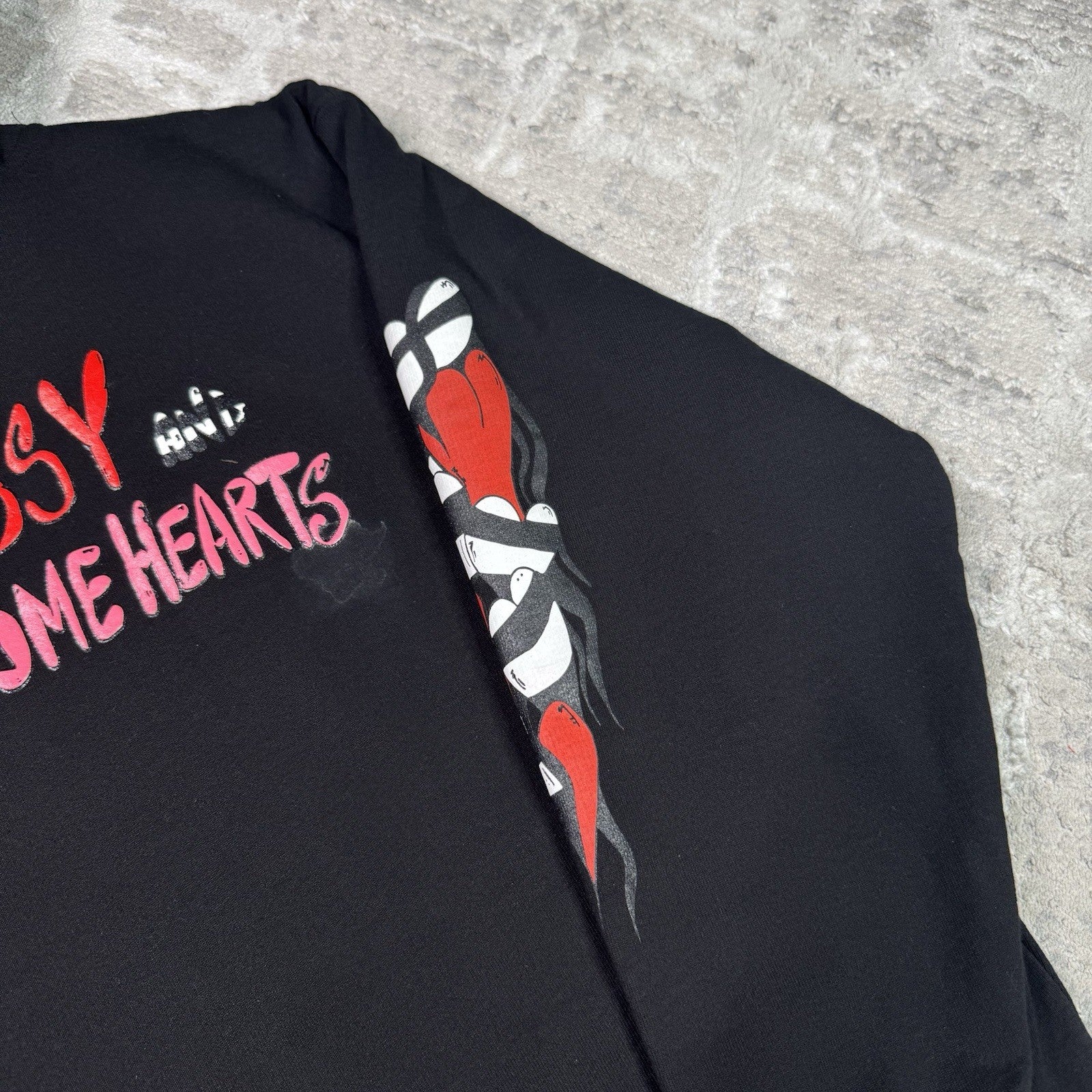 Chrome Hearts Matty Boy Thermal Zip Up Hoodie