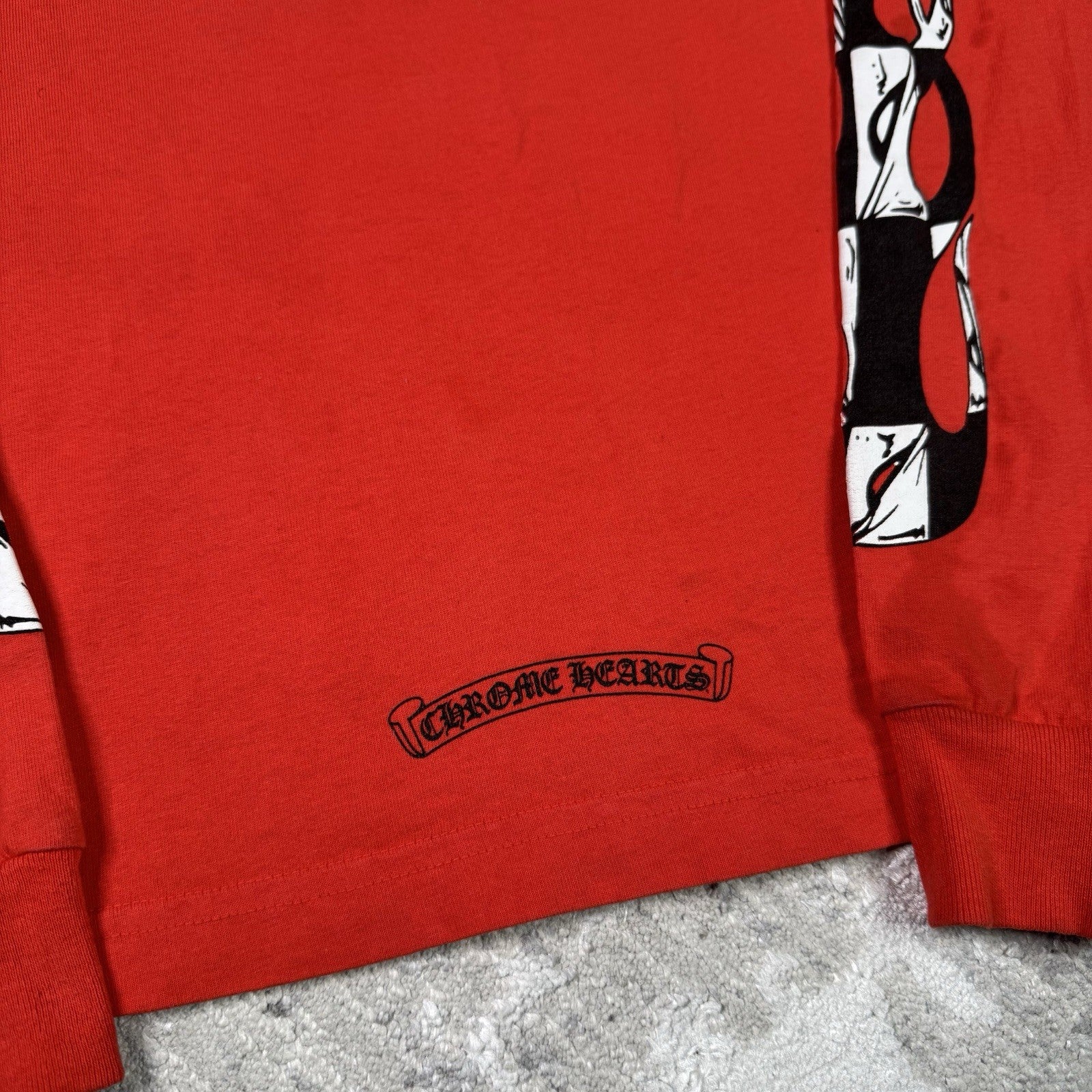 Chrome Hearts Matty Boy Chomper Long Sleeve Tee Shirt 