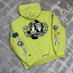 Chrome Hearts Matty Boy Link Zip Up Hoodie 